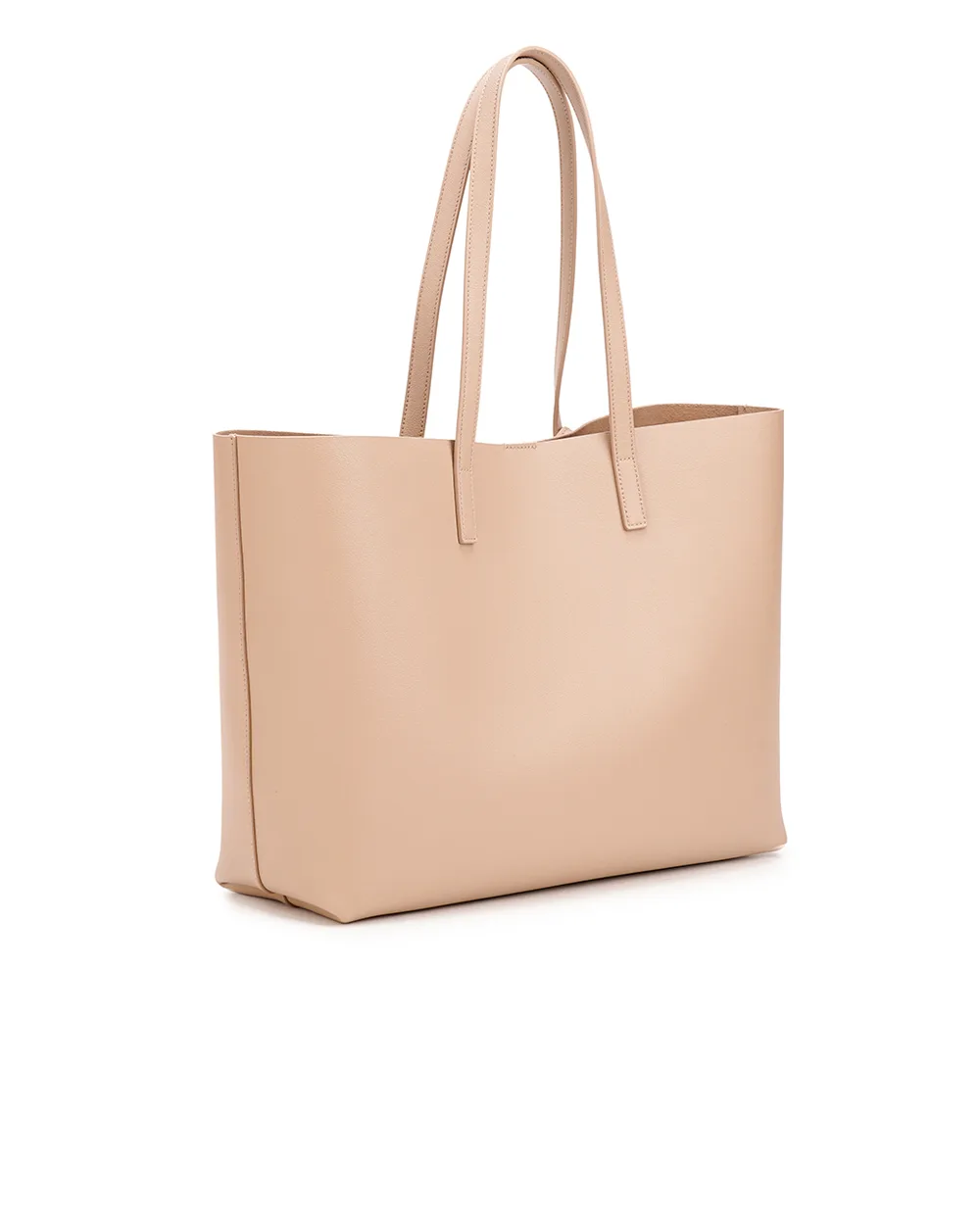 Кожаная сумка Shopping Bag Saint Laurent 600281-CSV0J, бежевый цвет • Купить в интернет-магазине Kameron