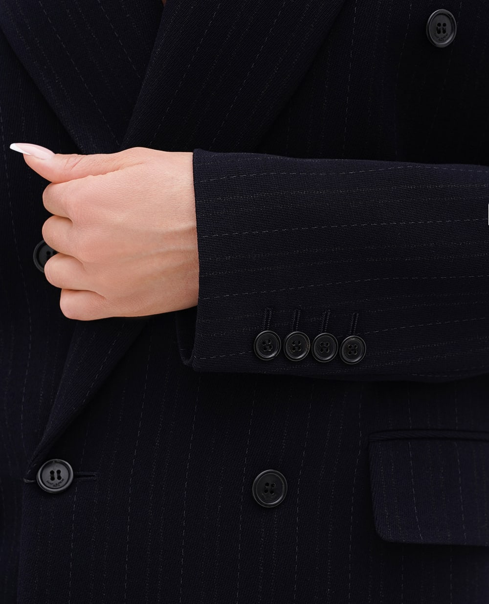 Жакет Saint Laurent 762930-Y5H33, темно-синий цвет • Купить в интернет-магазине Kameron
