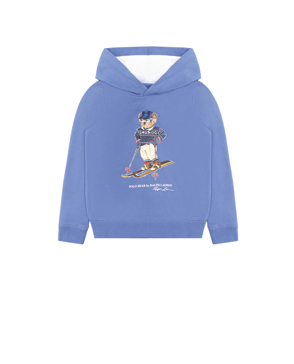 Детское худи Polo Bear Polo Ralph Lauren Kids 312853426001, голубой цвет • Купить в интернет-магазине Kameron