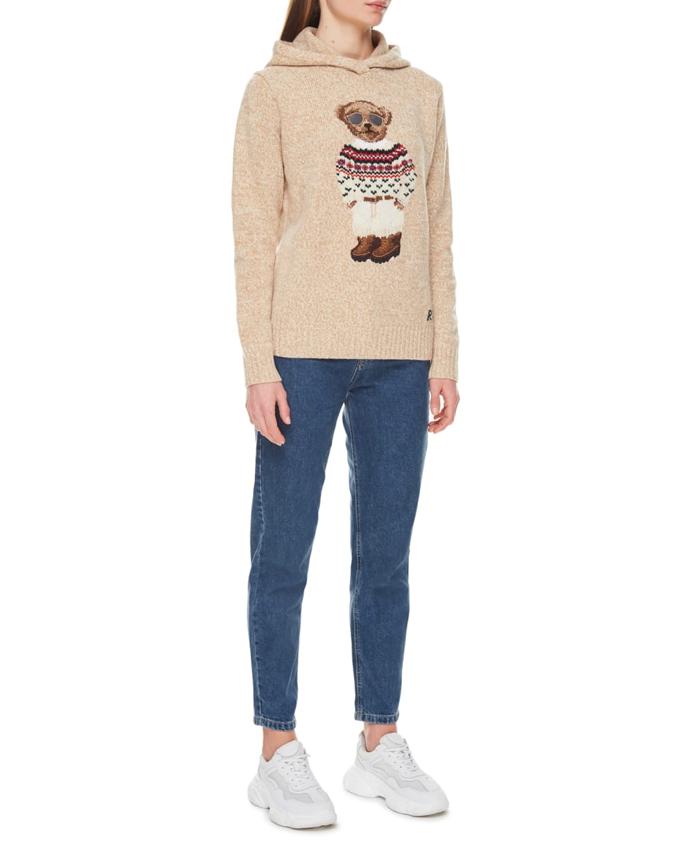Шерстяной свитер Polo Ralph Lauren 211827804001, бежевый цвет • Купить в интернет-магазине Kameron
