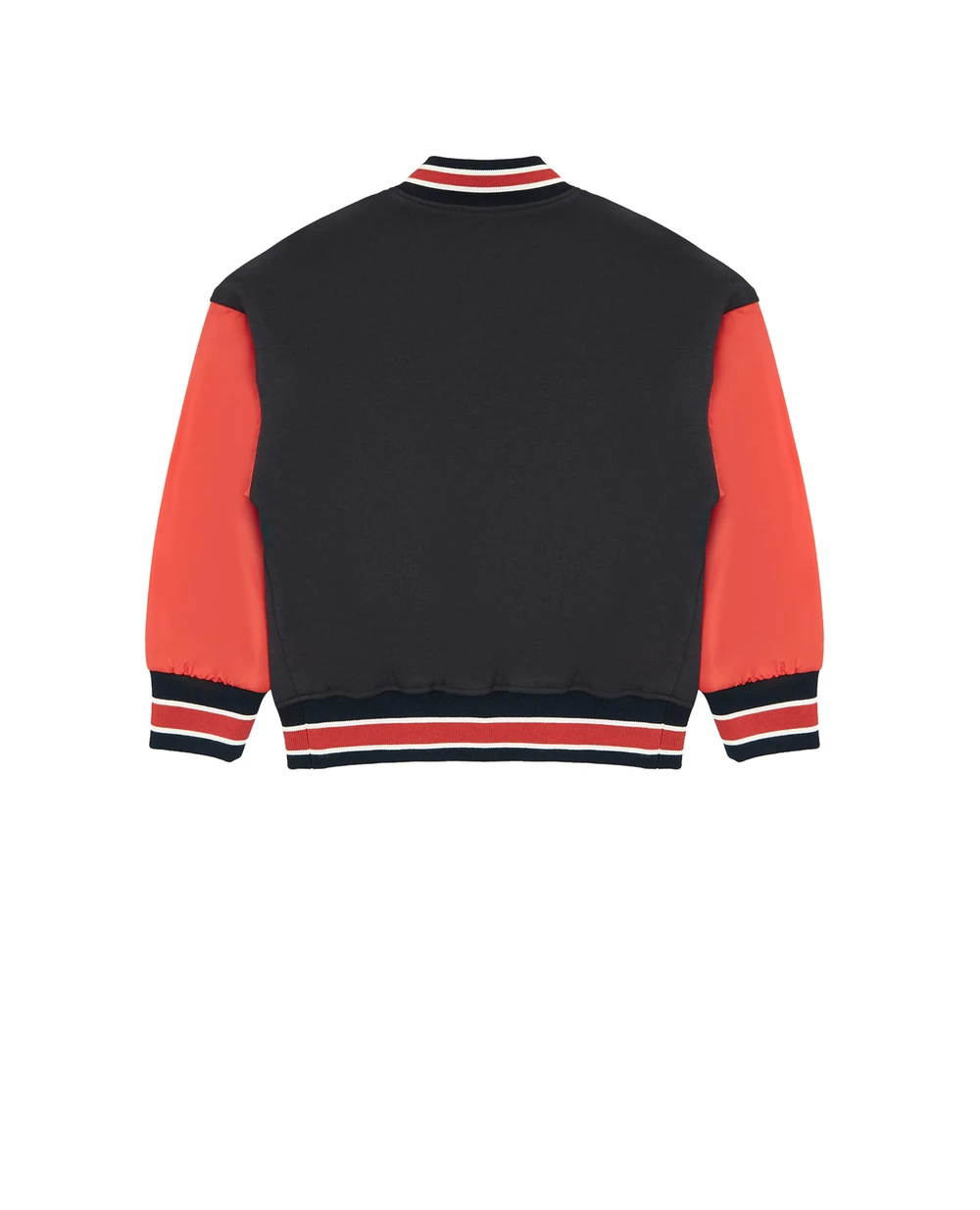 Детский бомбер Dolce&Gabbana Kids L4JWAU-G7A3T-B, черный цвет • Купить в интернет-магазине Kameron