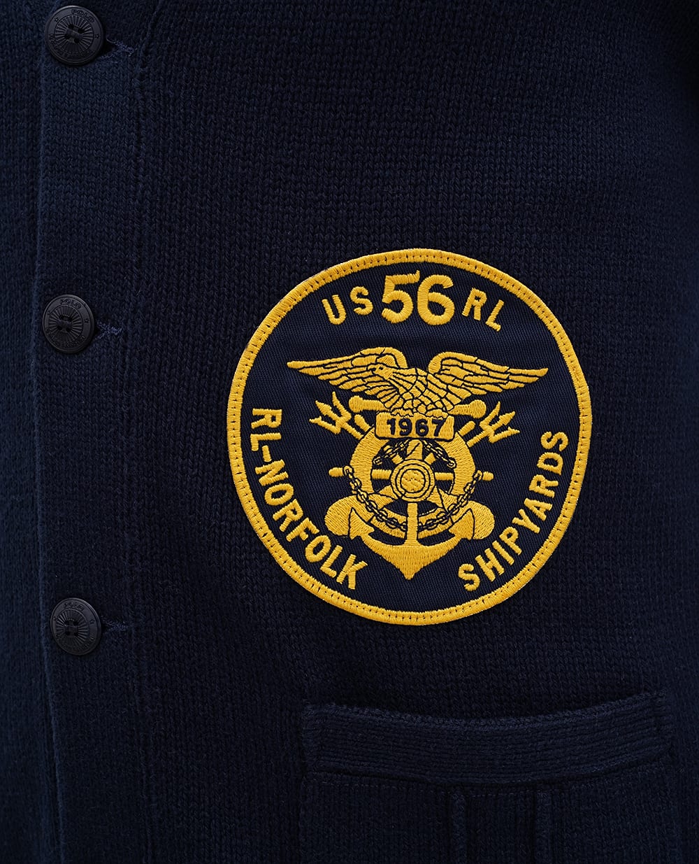 Кардиган Polo Ralph Lauren 710934156001, темно-синий цвет • Купить в интернет-магазине Kameron