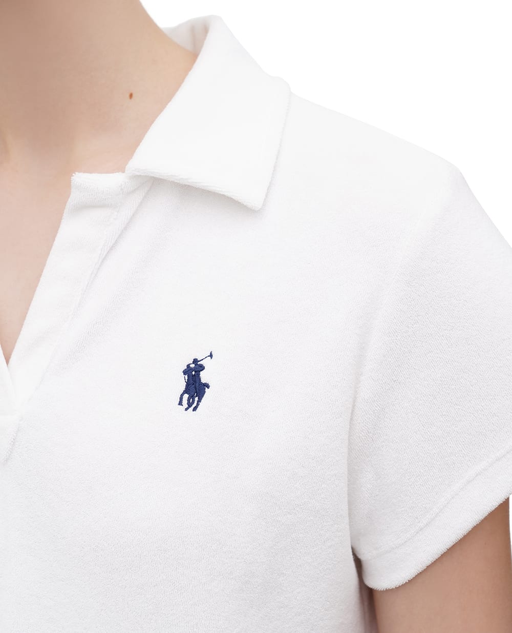 Поло Polo Ralph Lauren 211936221001, белый цвет • Купить в интернет-магазине Kameron