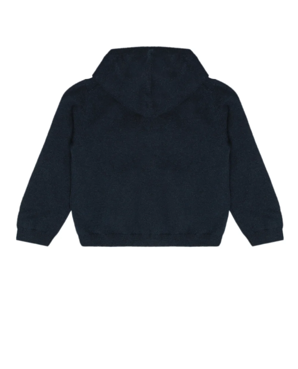 Кашемировое худи Dolce&Gabbana Kids L4KW21-JAW00-B, синий цвет • Купить в интернет-магазине Kameron
