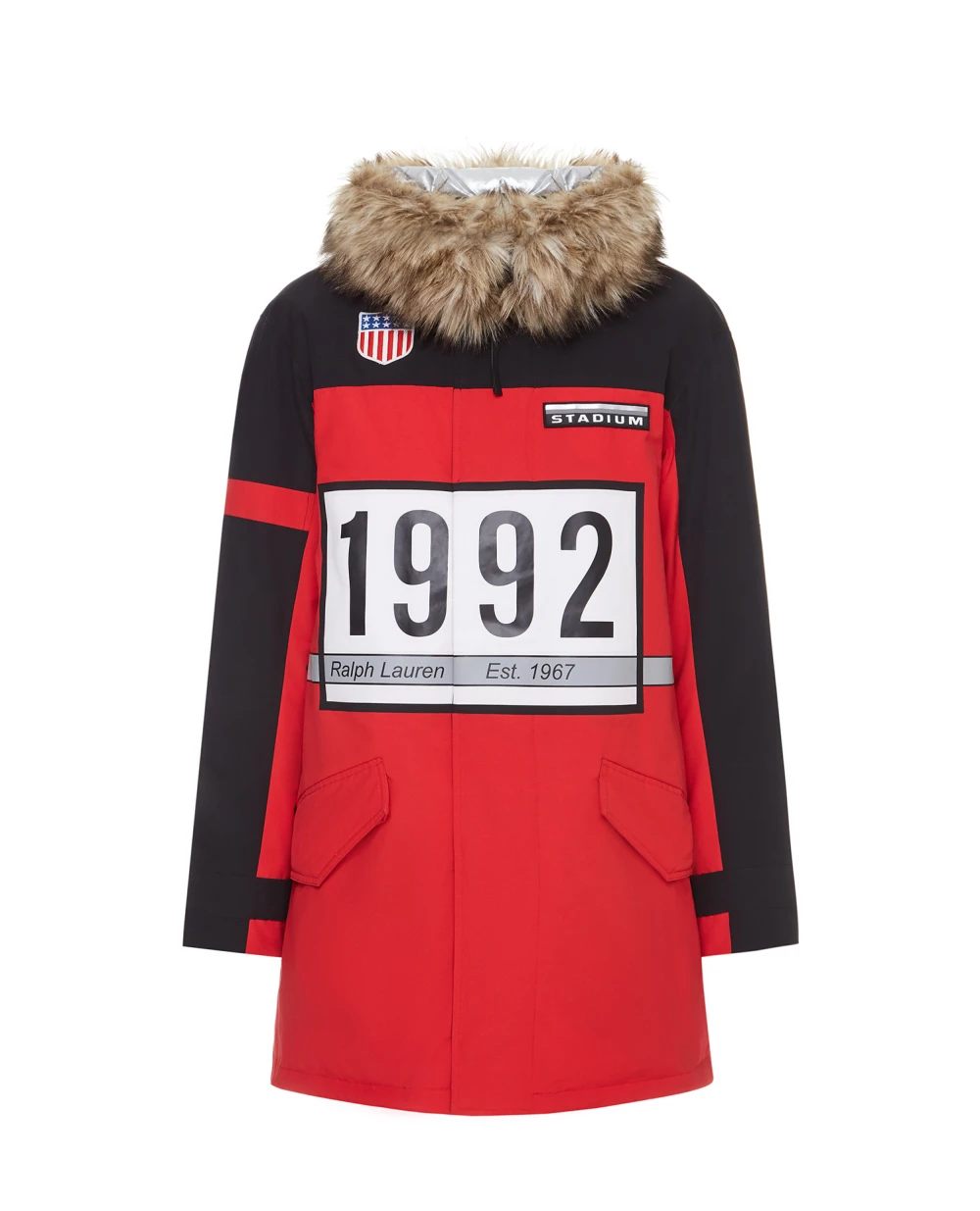 Пуховик Winter Stadium Polo Ralph Lauren 710730201001, красный цвет • Купить в интернет-магазине Kameron