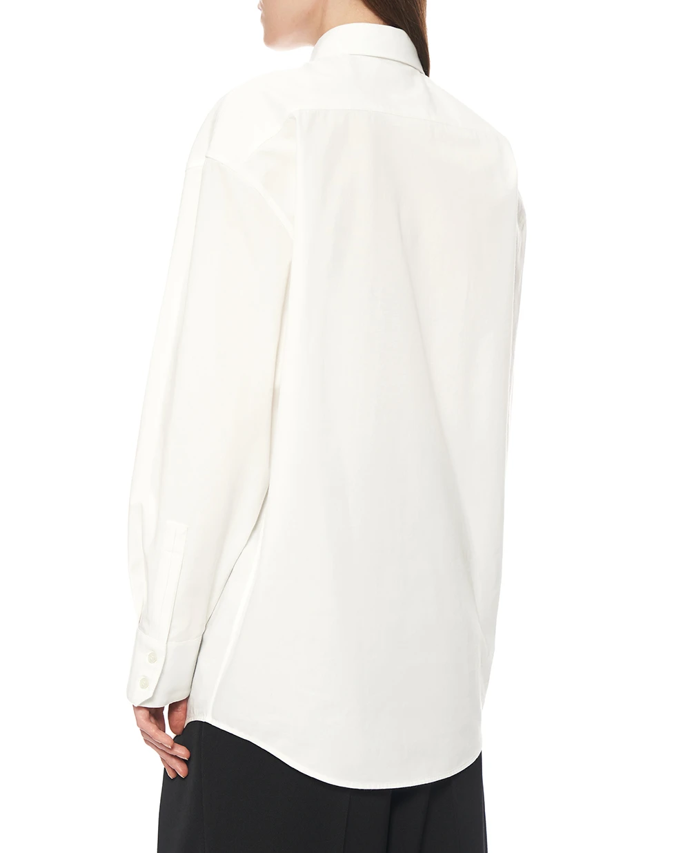 Сорочка Saint Laurent 832339-Y1J61, білий колір • Купити в інтернет-магазині Kameron