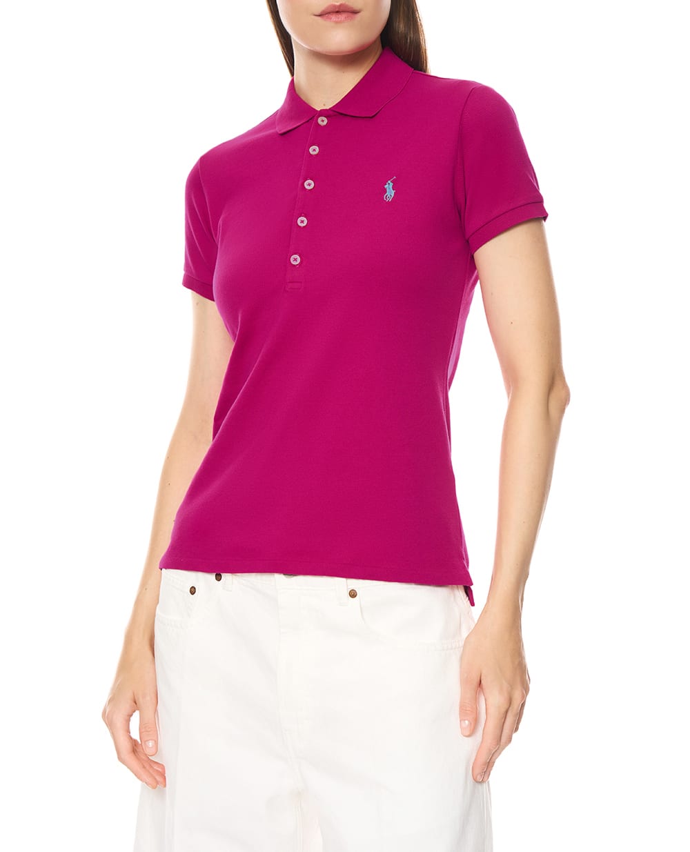 Поло Polo Ralph Lauren 211B18200003, рожевий колір • Купити в інтернет-магазині Kameron