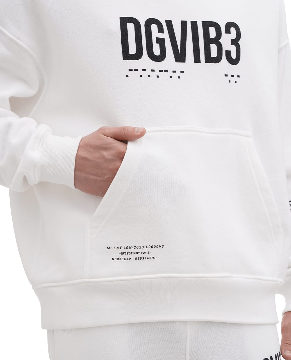 Худи DGVIB3 (костюм) Dolce&Gabbana G9AKPT-G7K3G, белый цвет • Купить в интернет-магазине Kameron