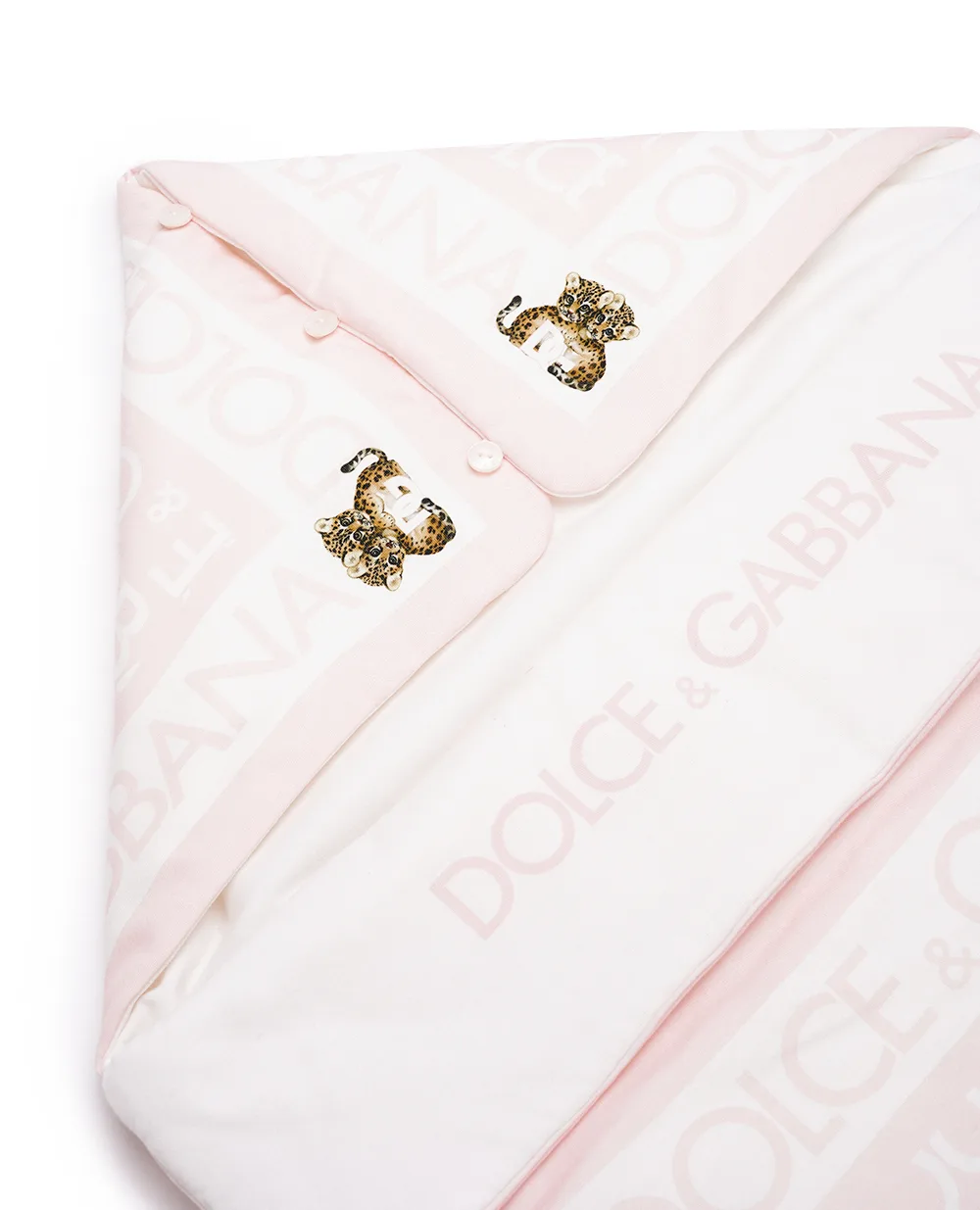 Детский конверт Dolce&Gabbana Kids LNJAD8-G7KQ9, розовый цвет • Купить в интернет-магазине Kameron