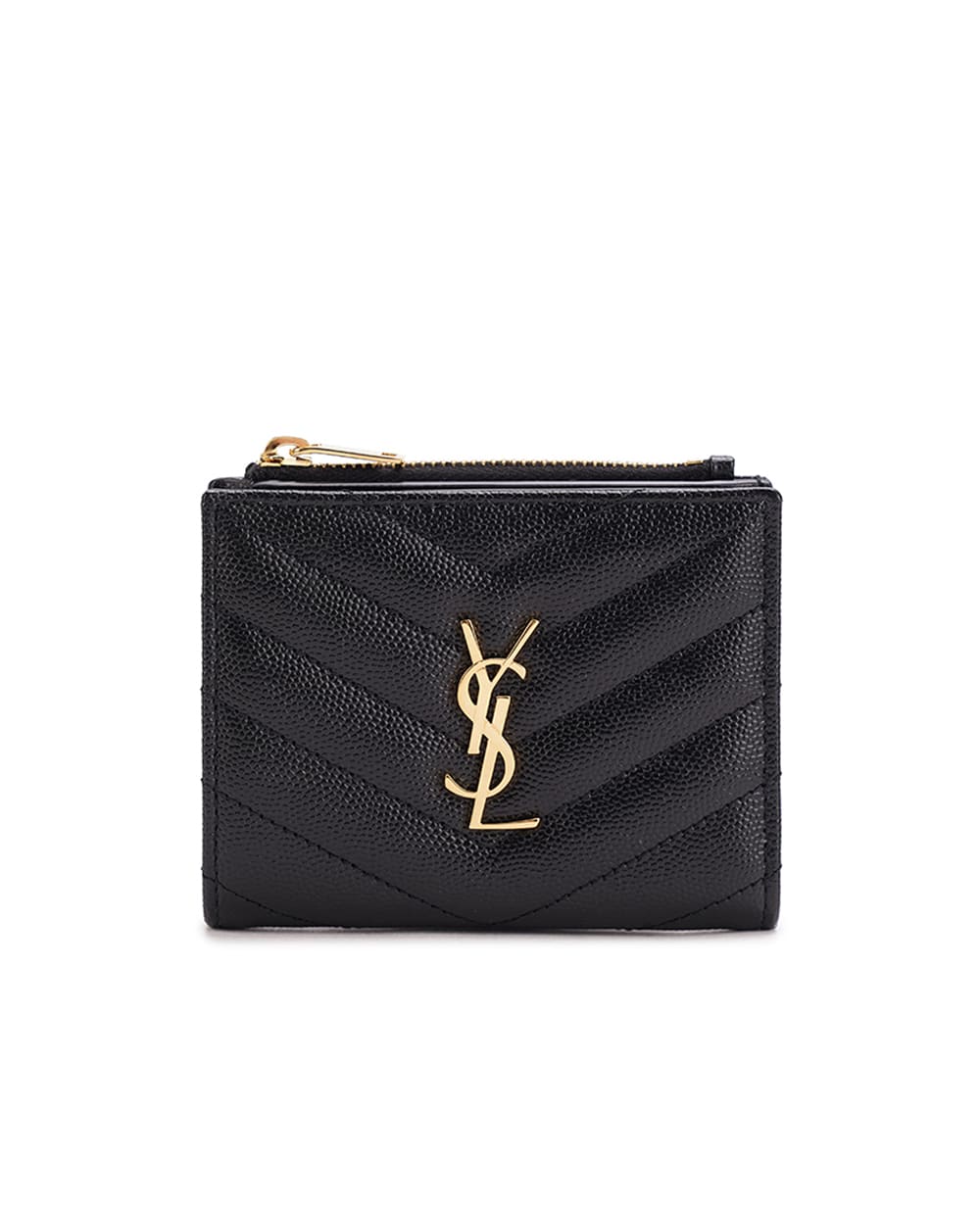 Кошелек Saint Laurent 575879-BOW01, черный цвет • Купить в интернет-магазине Kameron