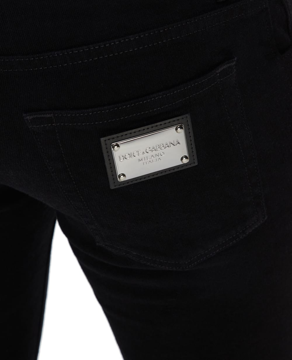 Джинсы Dolce&Gabbana GY07CD-G8HD1, черный цвет • Купить в интернет-магазине Kameron