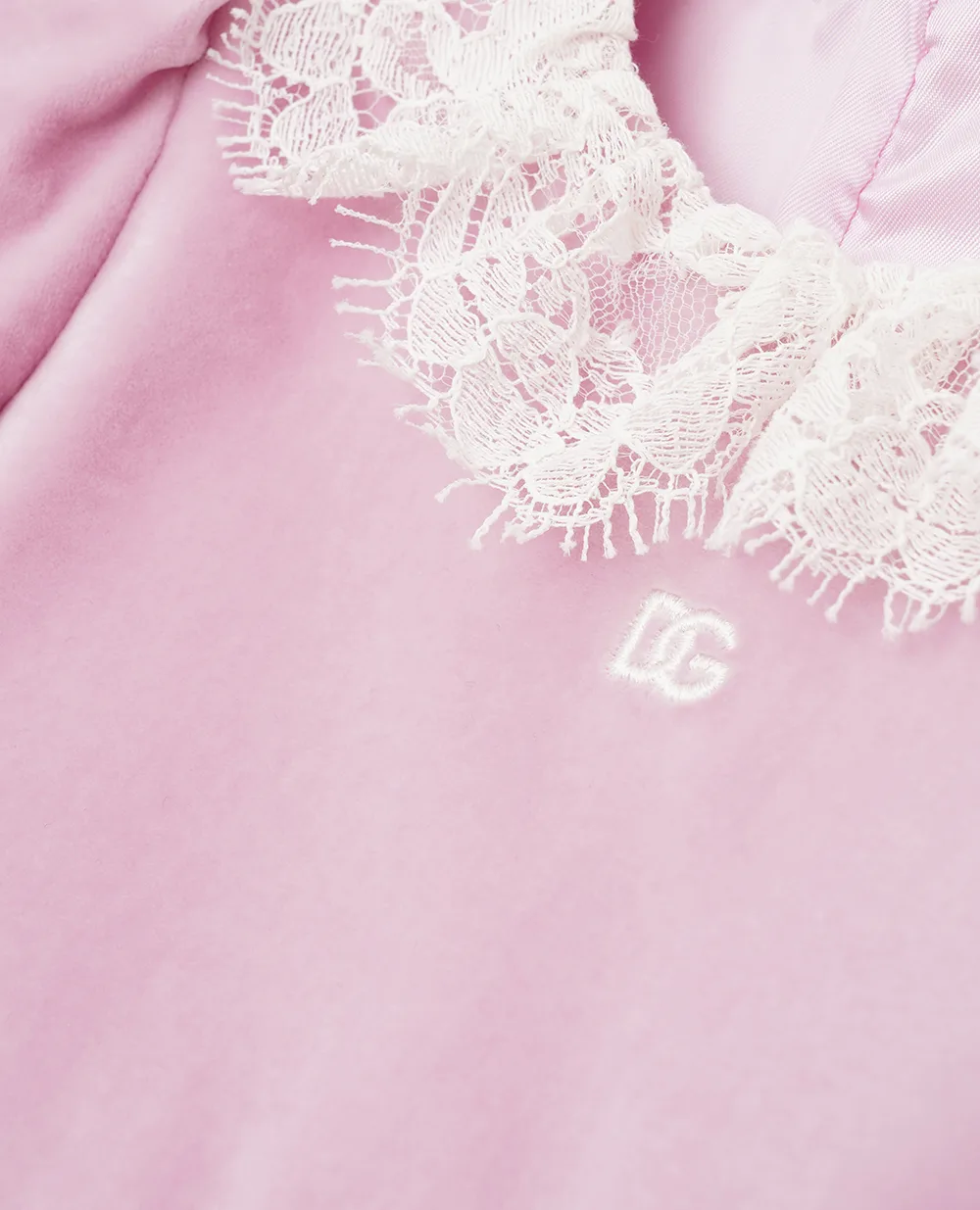 Детское платье Dolce&Gabbana Kids L23DQ2-FUWB3, сиреневый цвет • Купить в интернет-магазине Kameron