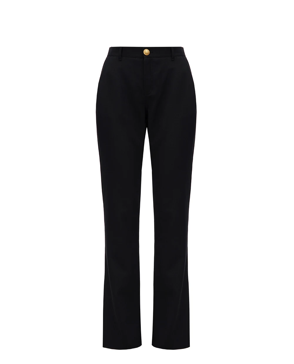 Штани Balmain CF1PP216WC09, чорний колір • Купити в інтернет-магазині Kameron
