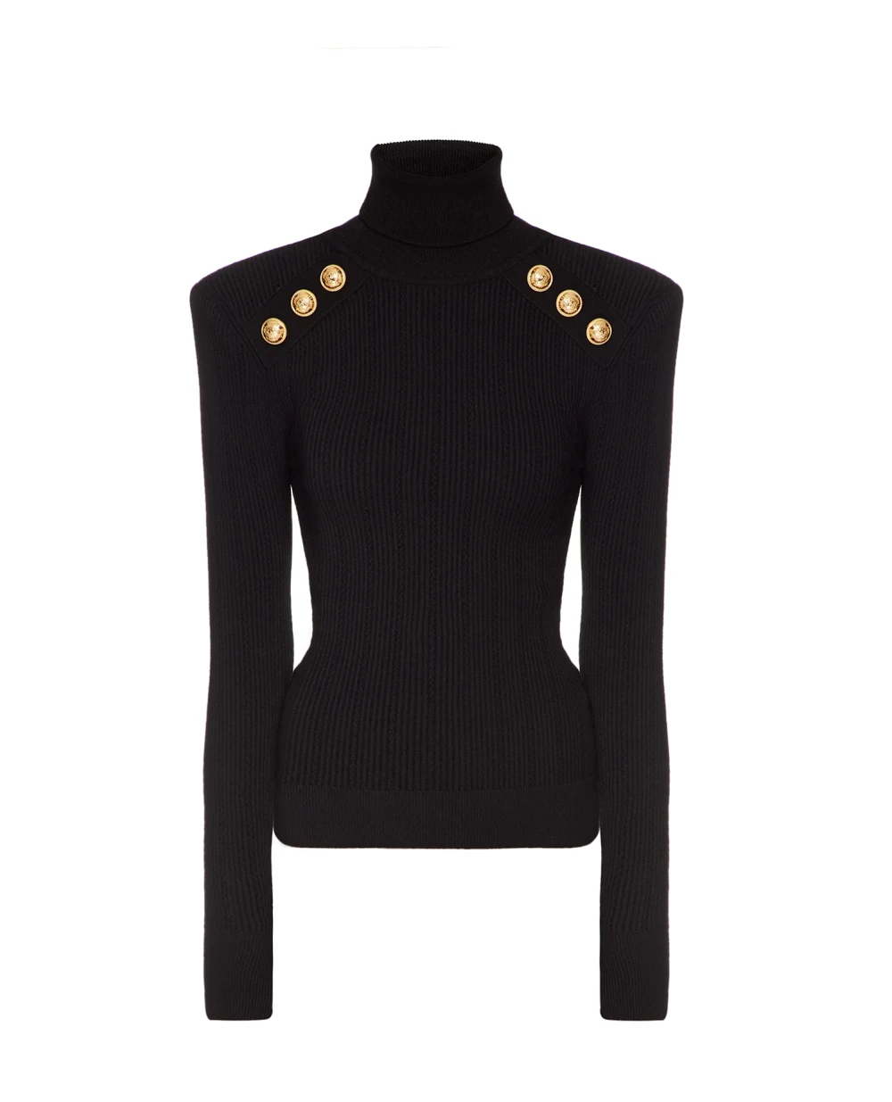 Гольф Balmain YF1KH000KB00, черный цвет • Купить в интернет-магазине Kameron