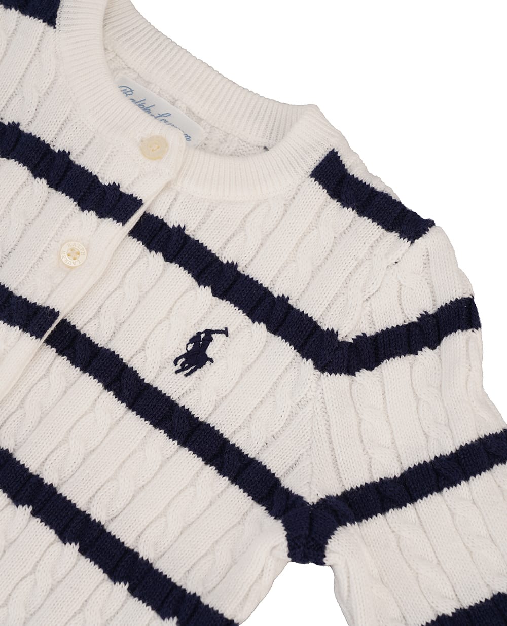 Детский костюм (кофта, брюки) Polo Ralph Lauren Kids 310958296001, белый цвет • Купить в интернет-магазине Kameron