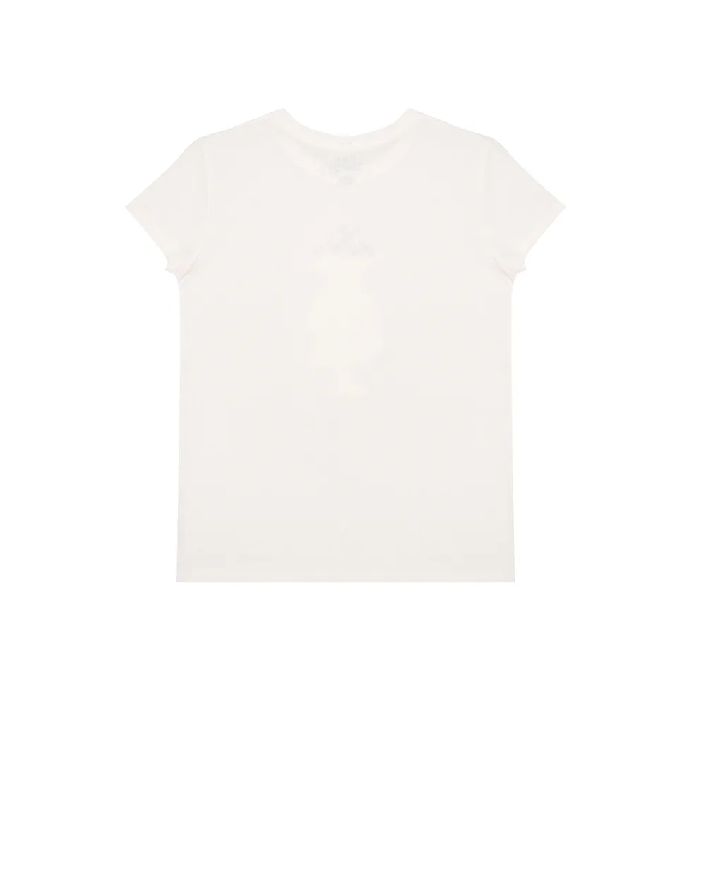 Детская футболка Polo Bear Polo Ralph Lauren Kids 312941151002, белый цвет • Купить в интернет-магазине Kameron