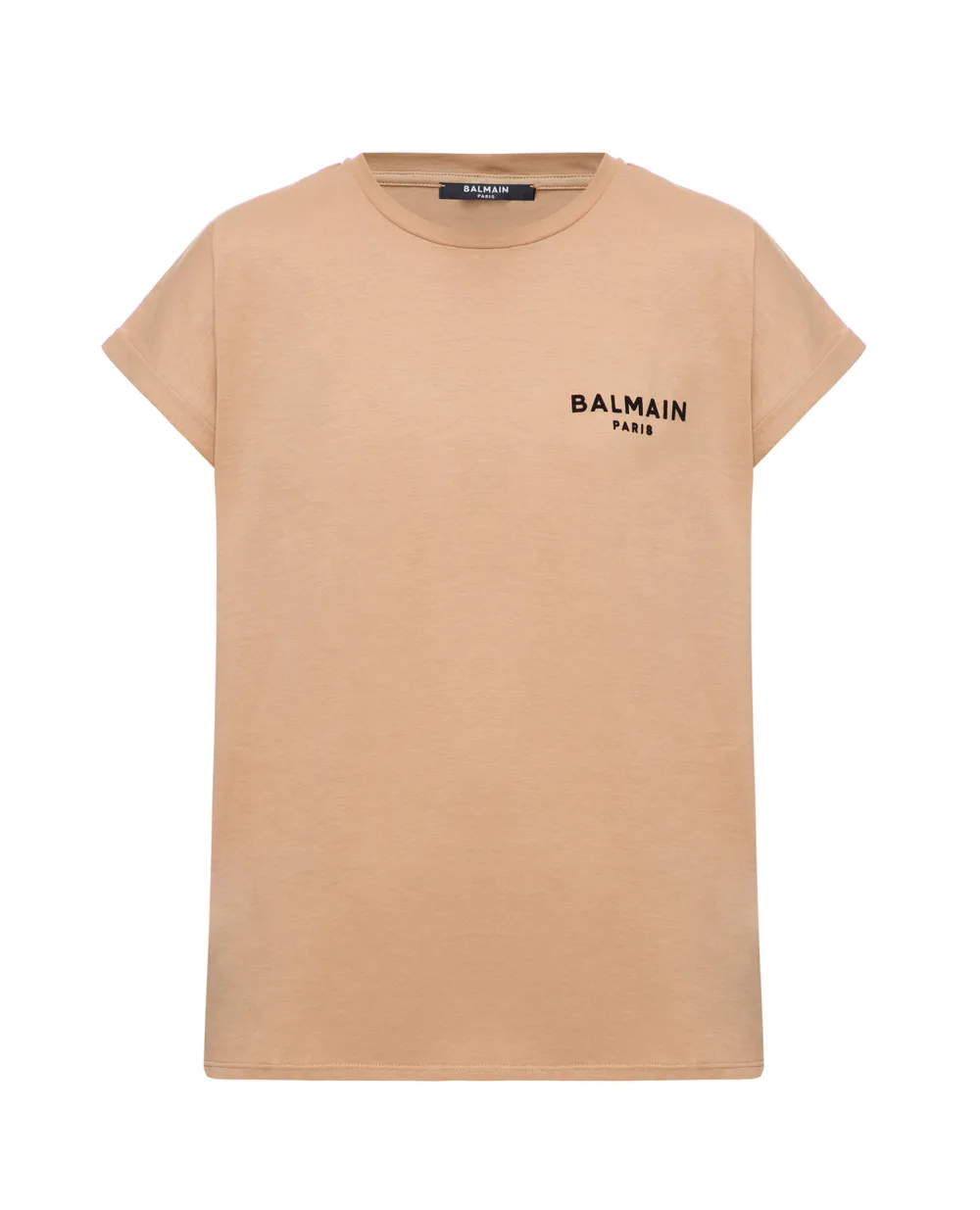 Футболка Balmain TF11351I382, бежевый цвет • Купить в интернет-магазине Kameron