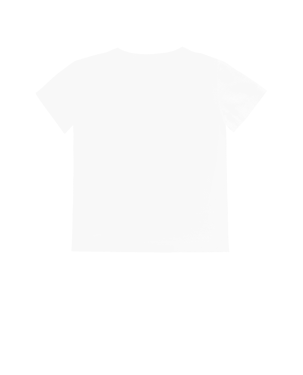 Детская футболка Dolce&Gabbana Kids L5JTAZ-G7XEA-S-, белый цвет • Купить в интернет-магазине Kameron