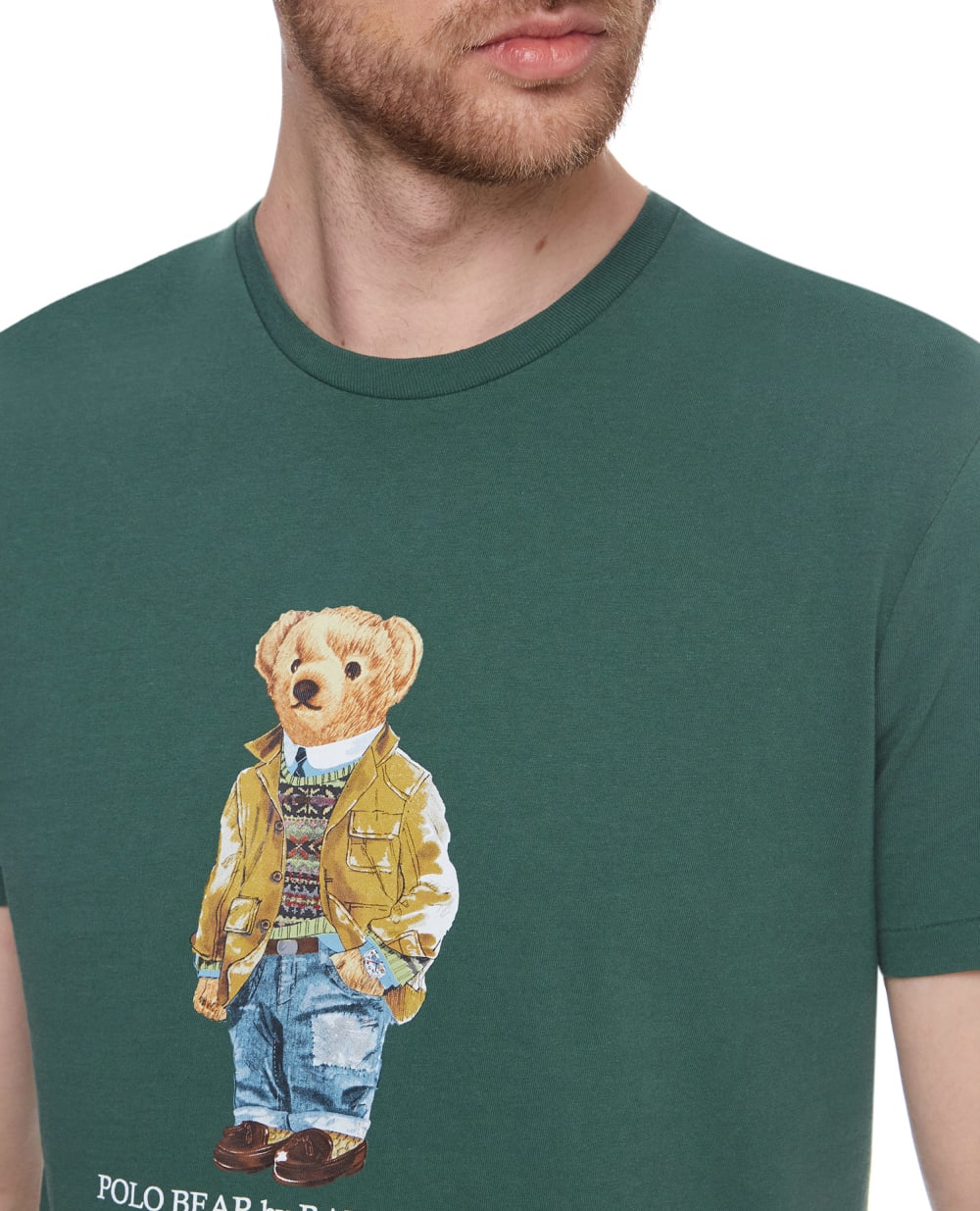 Футболка Polo Ralph Lauren 710835761003, зеленый цвет • Купить в интернет-магазине Kameron