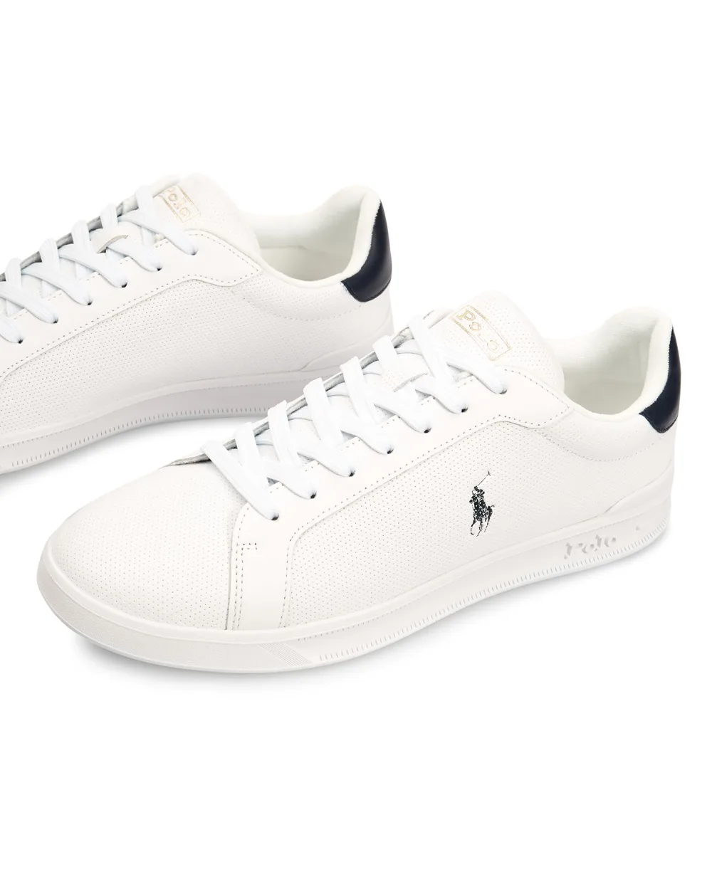 Кожаные сникеры Polo Ralph Lauren 809829825002, белый цвет • Купить в интернет-магазине Kameron