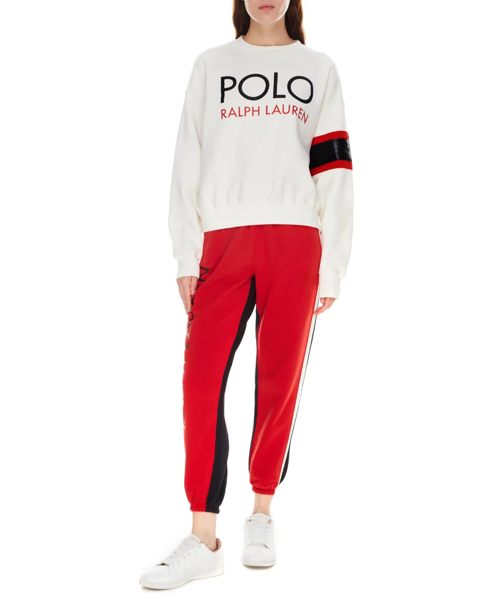 Свитшот Polo Ralph Lauren 211849263001, белый цвет • Купить в интернет-магазине Kameron