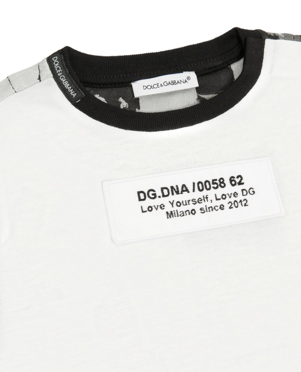 Футболка Dolce&Gabbana Kids L1JTDA-G7YKQ, разноцветный цвет • Купить в интернет-магазине Kameron