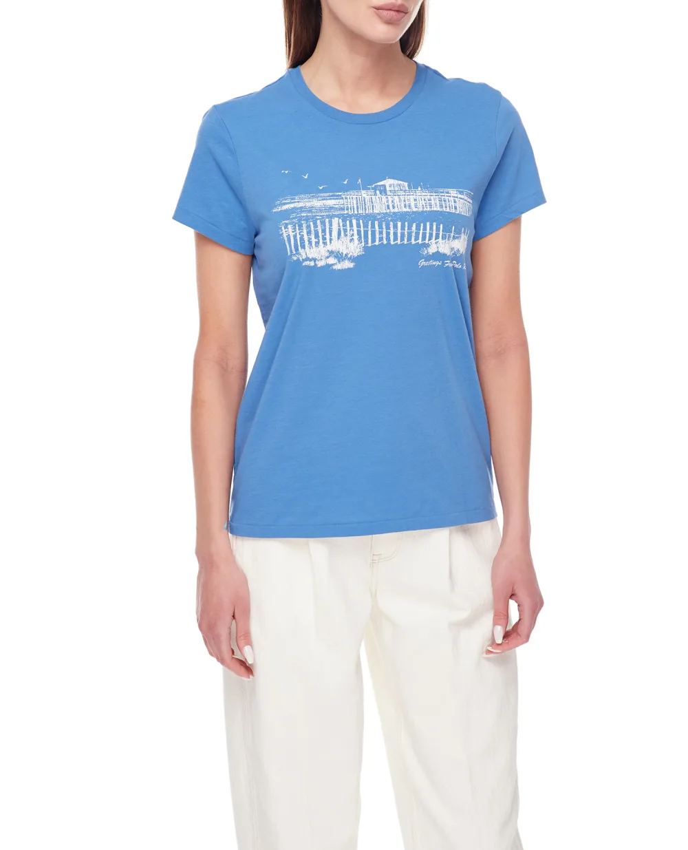 Футболка Polo Ralph Lauren 211863298001, синий цвет • Купить в интернет-магазине Kameron