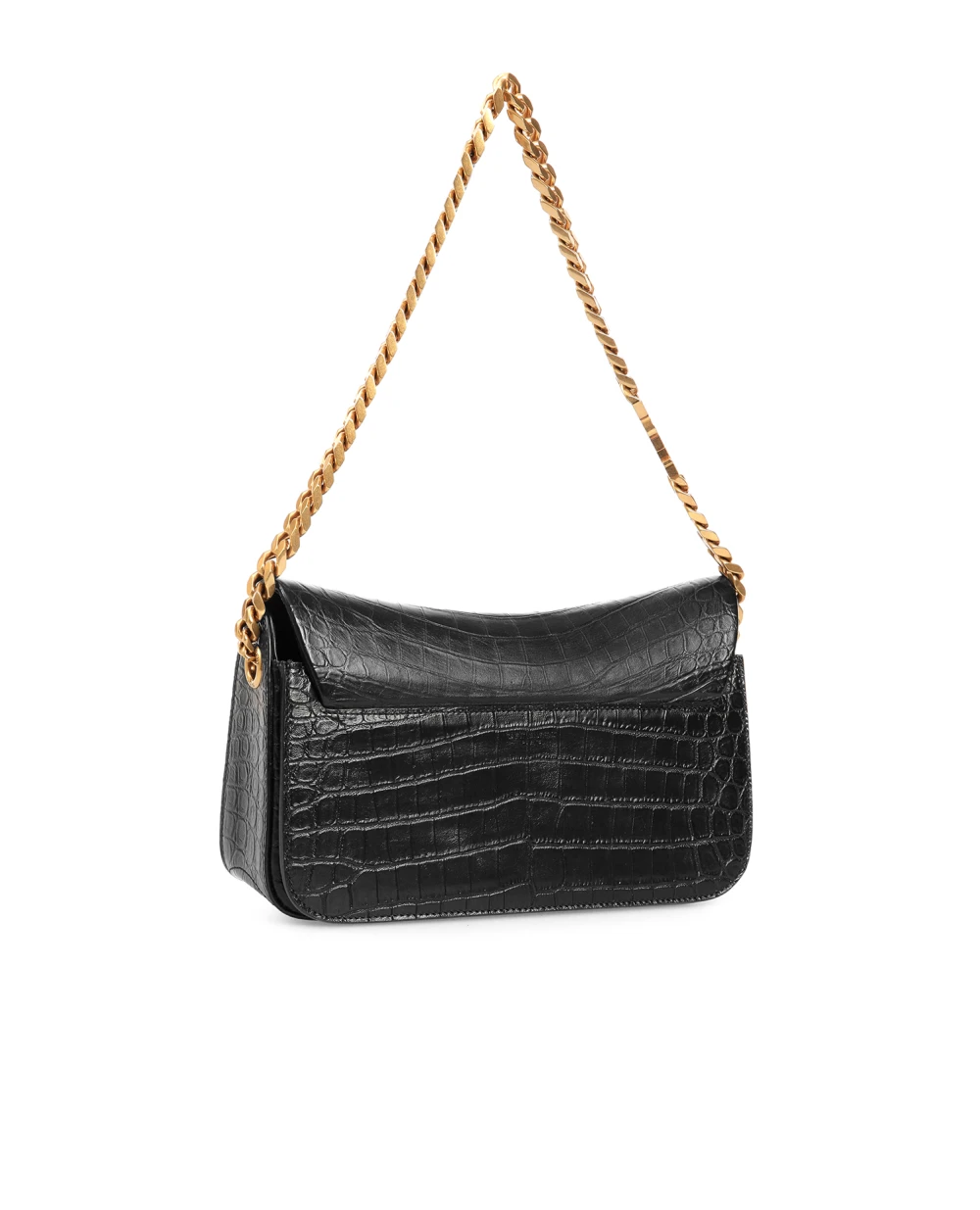 Кожаная сумка Elise Saint Laurent 640290-0Q50W-, черный цвет • Купить в интернет-магазине Kameron