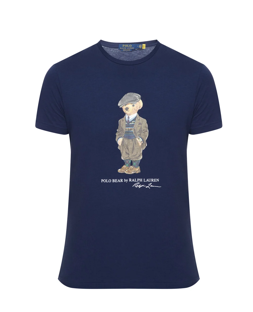 Футболка Polo Ralph Lauren 710853310013, темно-синий цвет • Купить в интернет-магазине Kameron