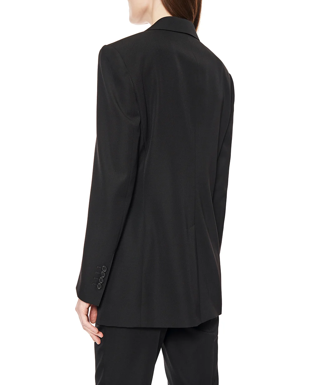 Габардиновый жакет из шерсти Dolce&Gabbana F29V1T-FU2OW, черный цвет • Купить в интернет-магазине Kameron