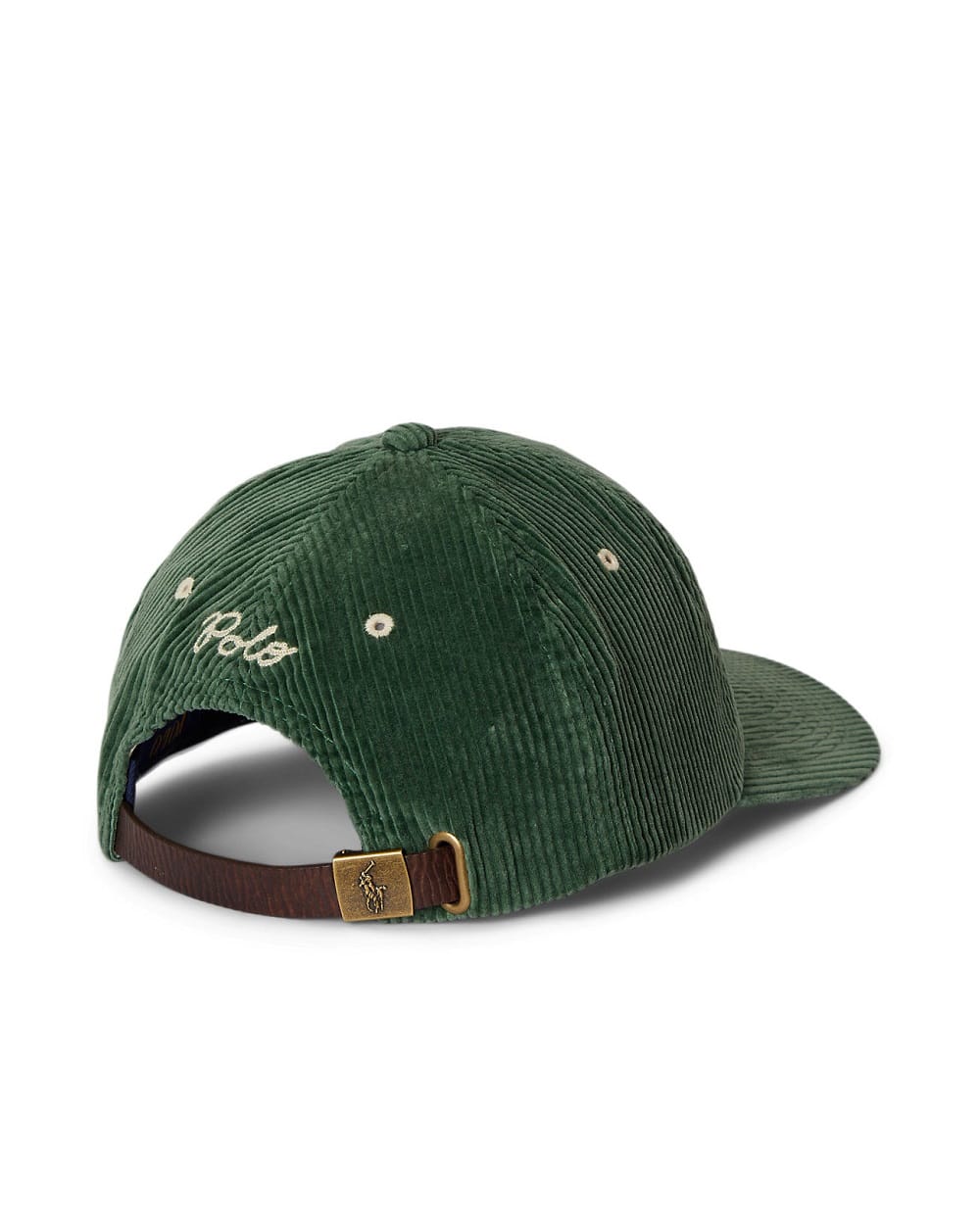 Вельветовая бейсболка с нашивкой NY Patch Polo Ralph Lauren 710979197002, зеленый цвет • Купить в интернет-магазине Kameron
