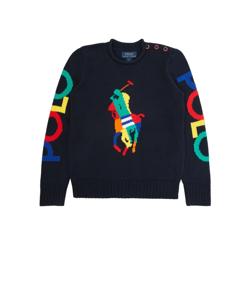 Детский свитер Polo Ralph Lauren Kids 312846655001, синий цвет • Купить в интернет-магазине Kameron