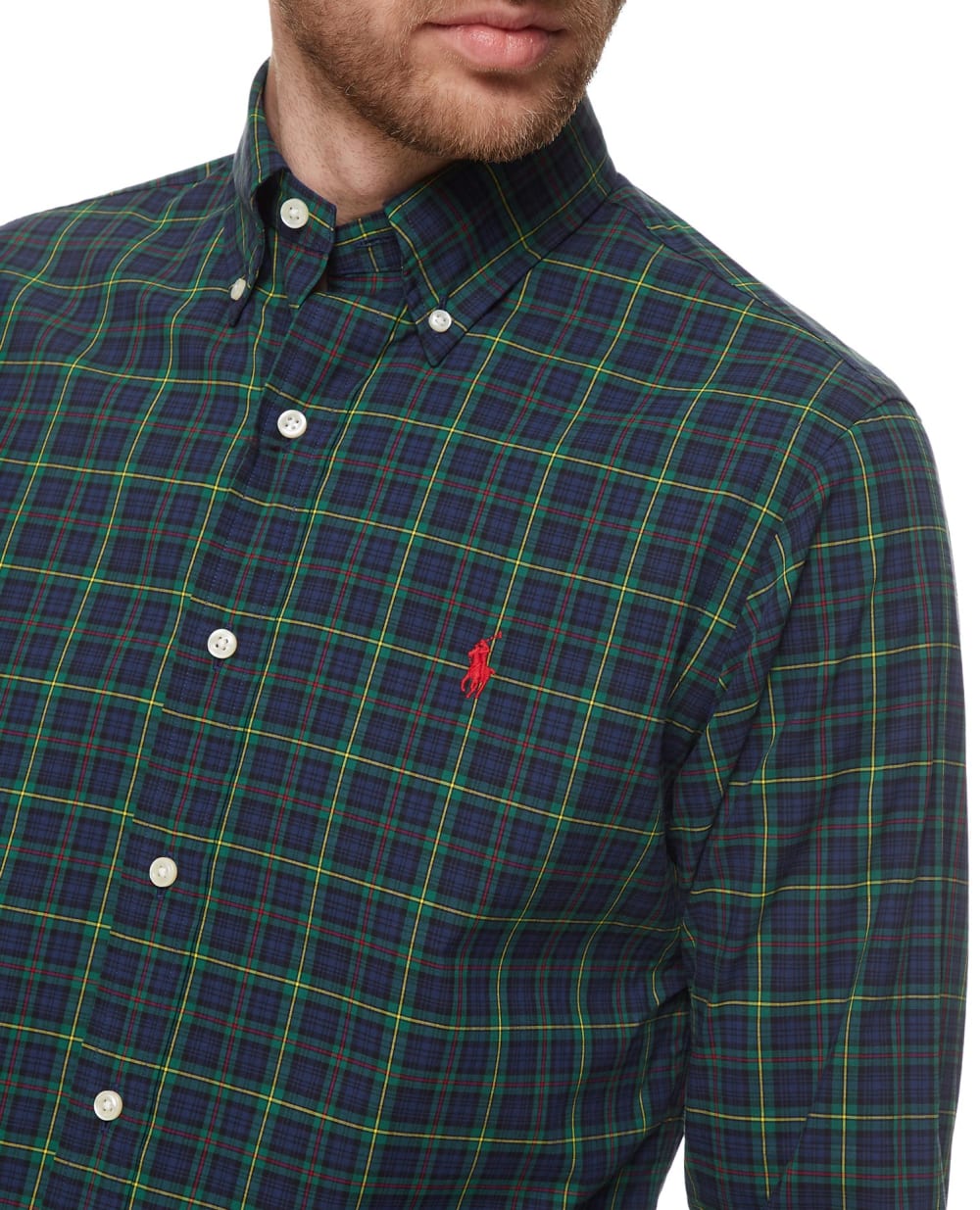 Рубашка Polo Ralph Lauren 710815584013, разноцветный цвет • Купить в интернет-магазине Kameron