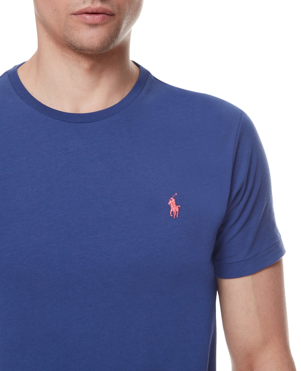 Футболка Polo Ralph Lauren 710671438244, синий цвет • Купить в интернет-магазине Kameron