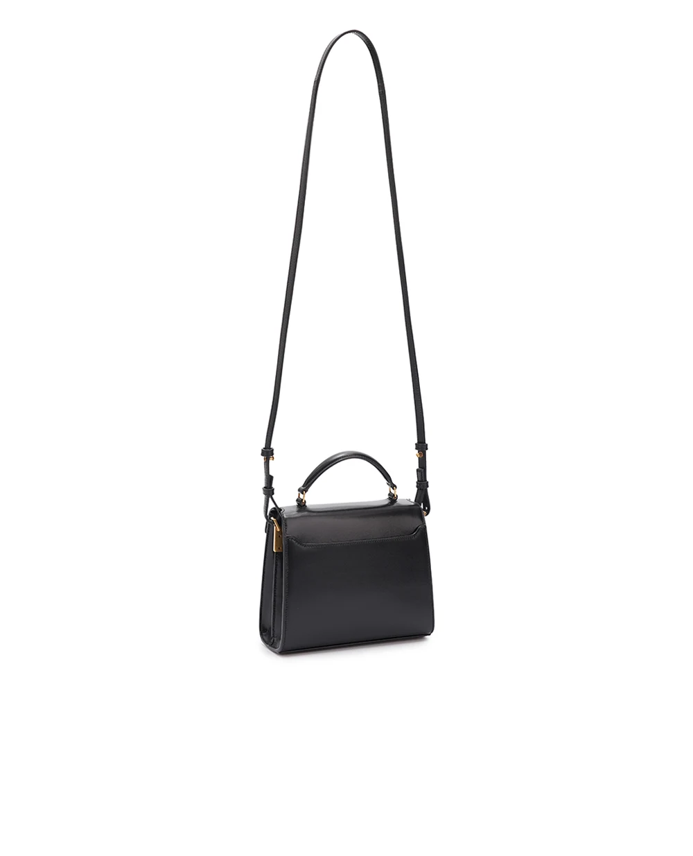 Кожаная сумка Cassandra Mini Saint Laurent 623930-0SX0W, черный цвет • Купить в интернет-магазине Kameron