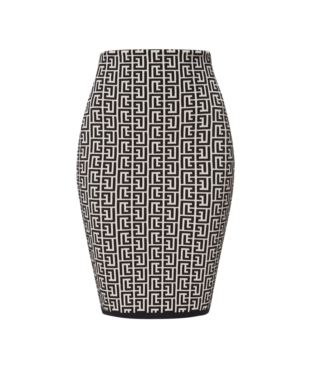 Шерстяная юбка Balmain VF0LC001K253, разноцветный цвет • Купить в интернет-магазине Kameron