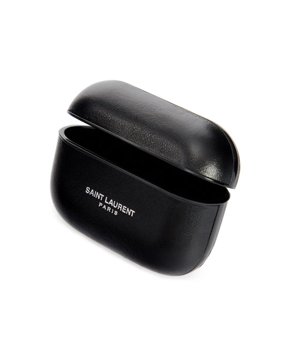 Кожаный чехол для Аirpods Saint Laurent 644845-0O7TN, черный цвет • Купить в интернет-магазине Kameron