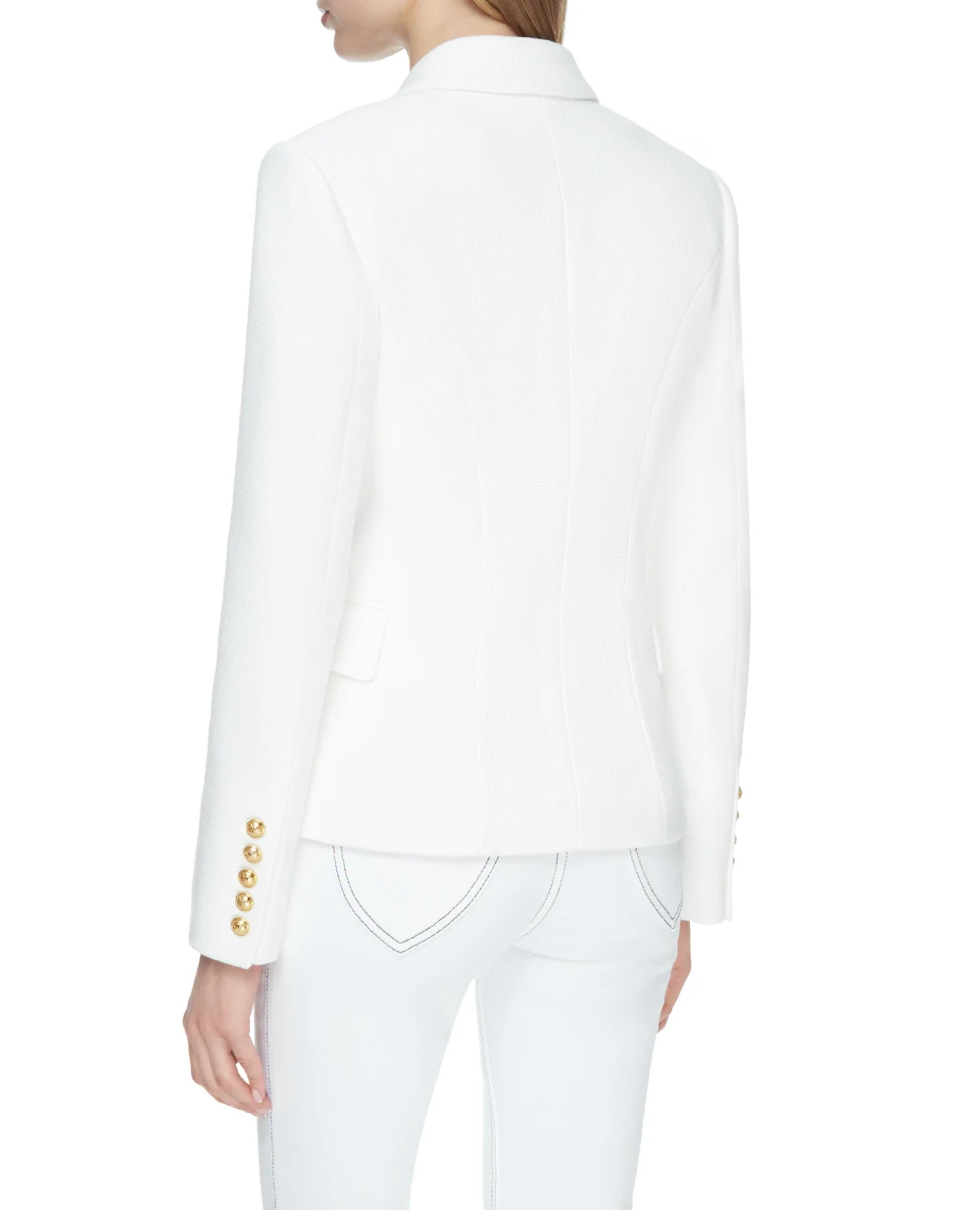 Жакет Balmain VF17110C208, белый цвет • Купить в интернет-магазине Kameron