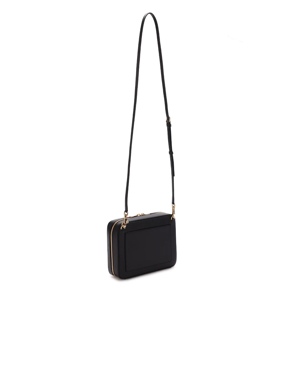 Кожаная сумка DG Logo Medium Dolce&Gabbana BB7290-AW576, черный цвет • Купить в интернет-магазине Kameron