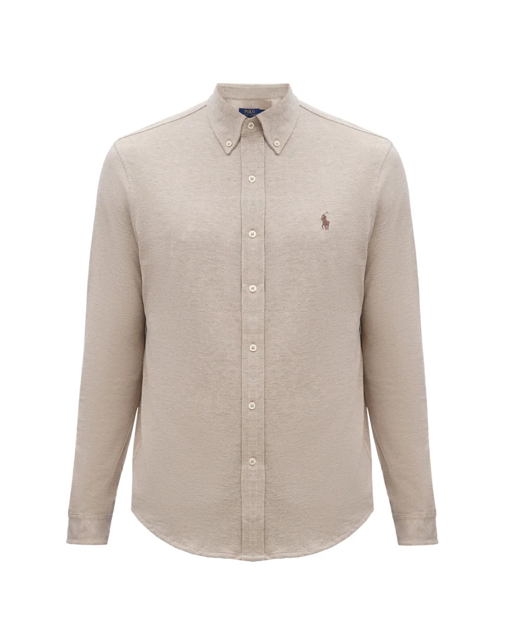 Рубашка Polo Ralph Lauren 710654408119, бежевый цвет • Купить в интернет-магазине Kameron