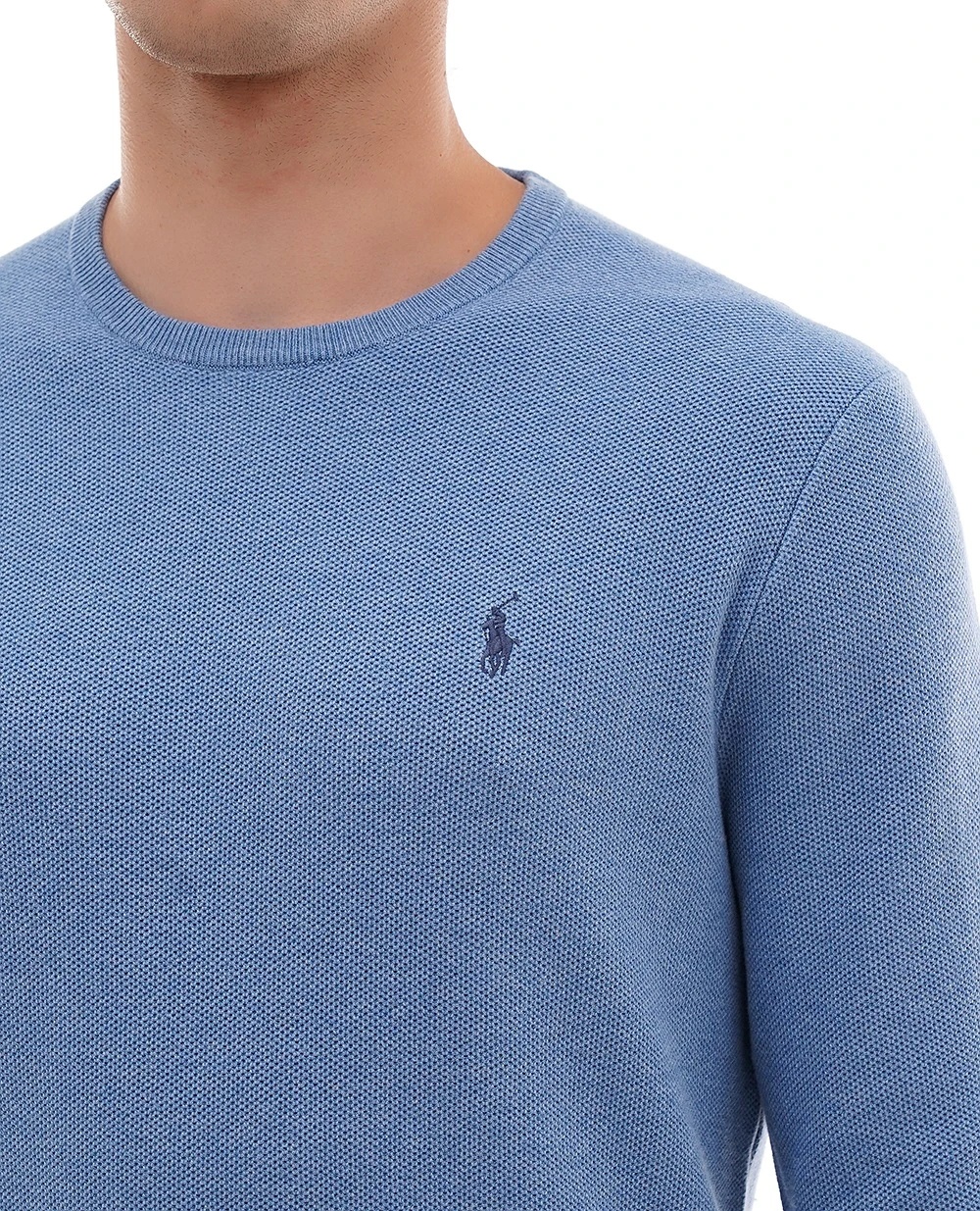 Свитер Polo Ralph Lauren 710918163512, голубой цвет • Купить в интернет-магазине Kameron