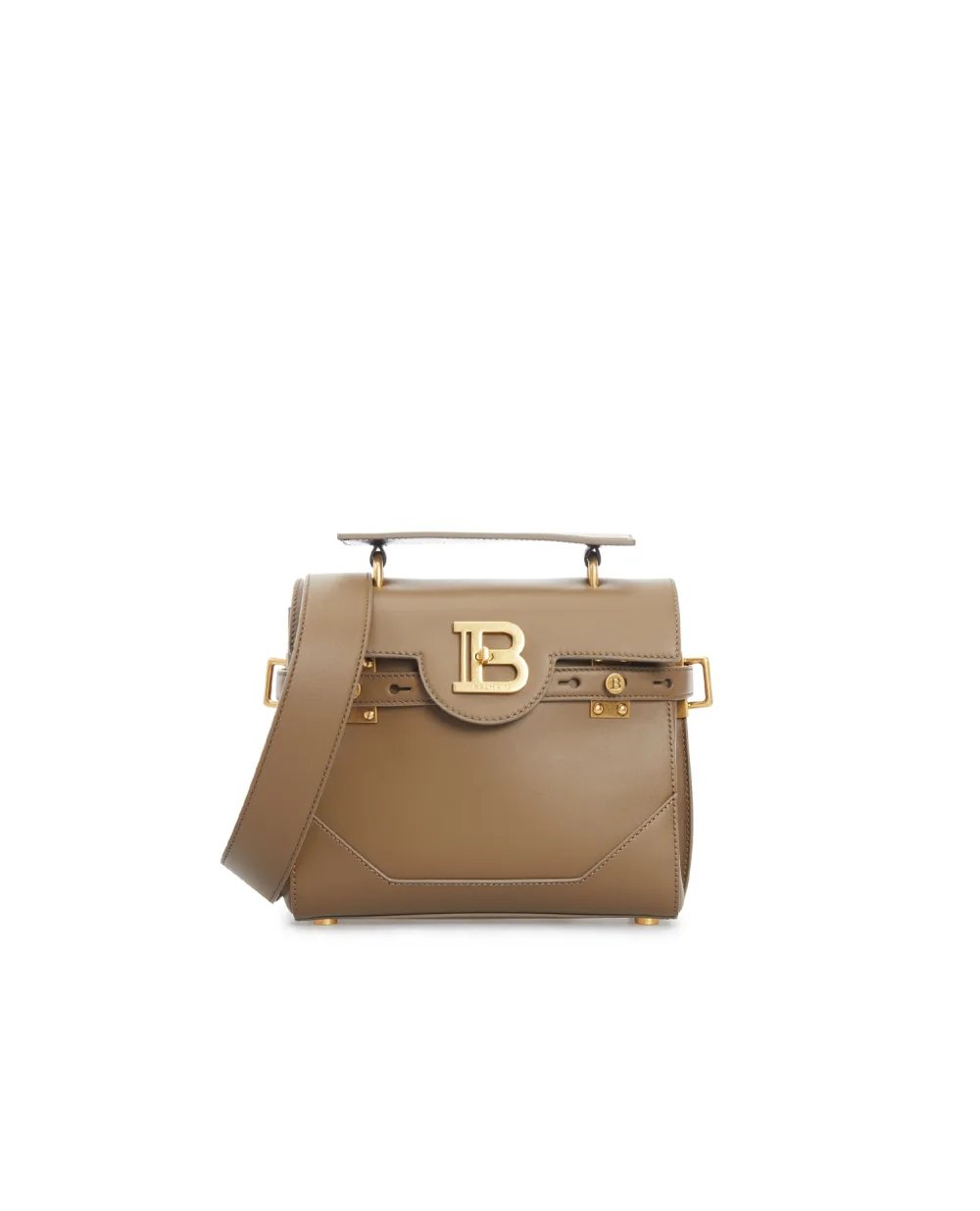 Кожаная сумка BBuzz 23 Balmain WN0DB526LVPT, зеленый цвет • Купить в интернет-магазине Kameron