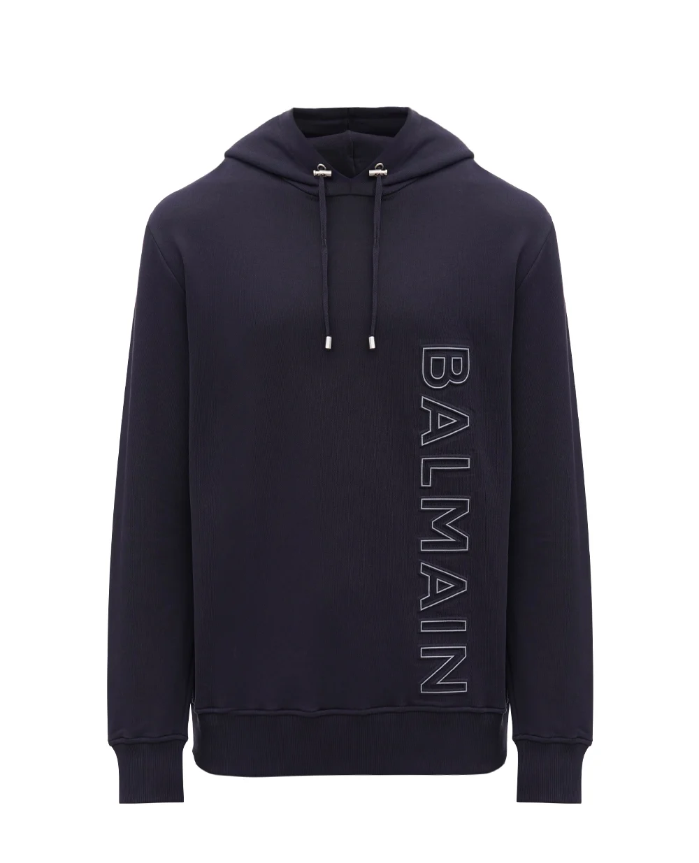 Худи Balmain BH0JT046BC22, темно-синий цвет • Купить в интернет-магазине Kameron