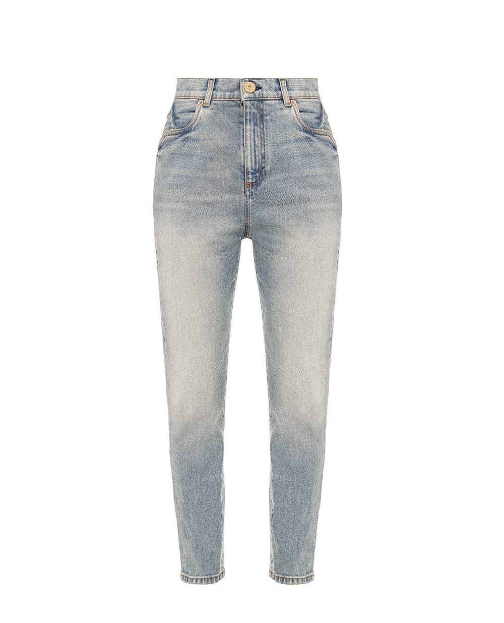 Джинсы Balmain CF1MG020DE04, голубой цвет • Купить в интернет-магазине Kameron