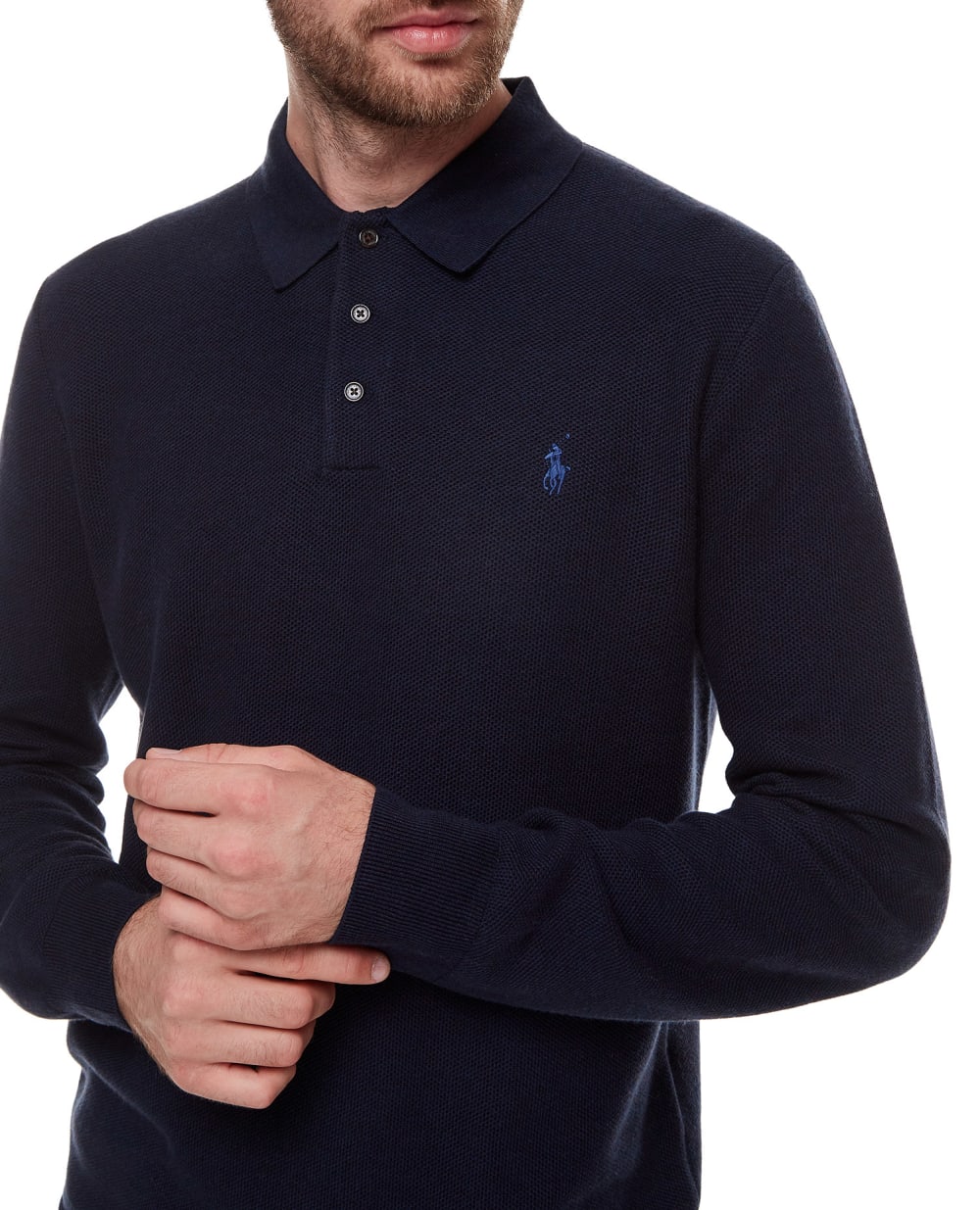 Поло Polo Ralph Lauren 710787142001, синий цвет • Купить в интернет-магазине Kameron