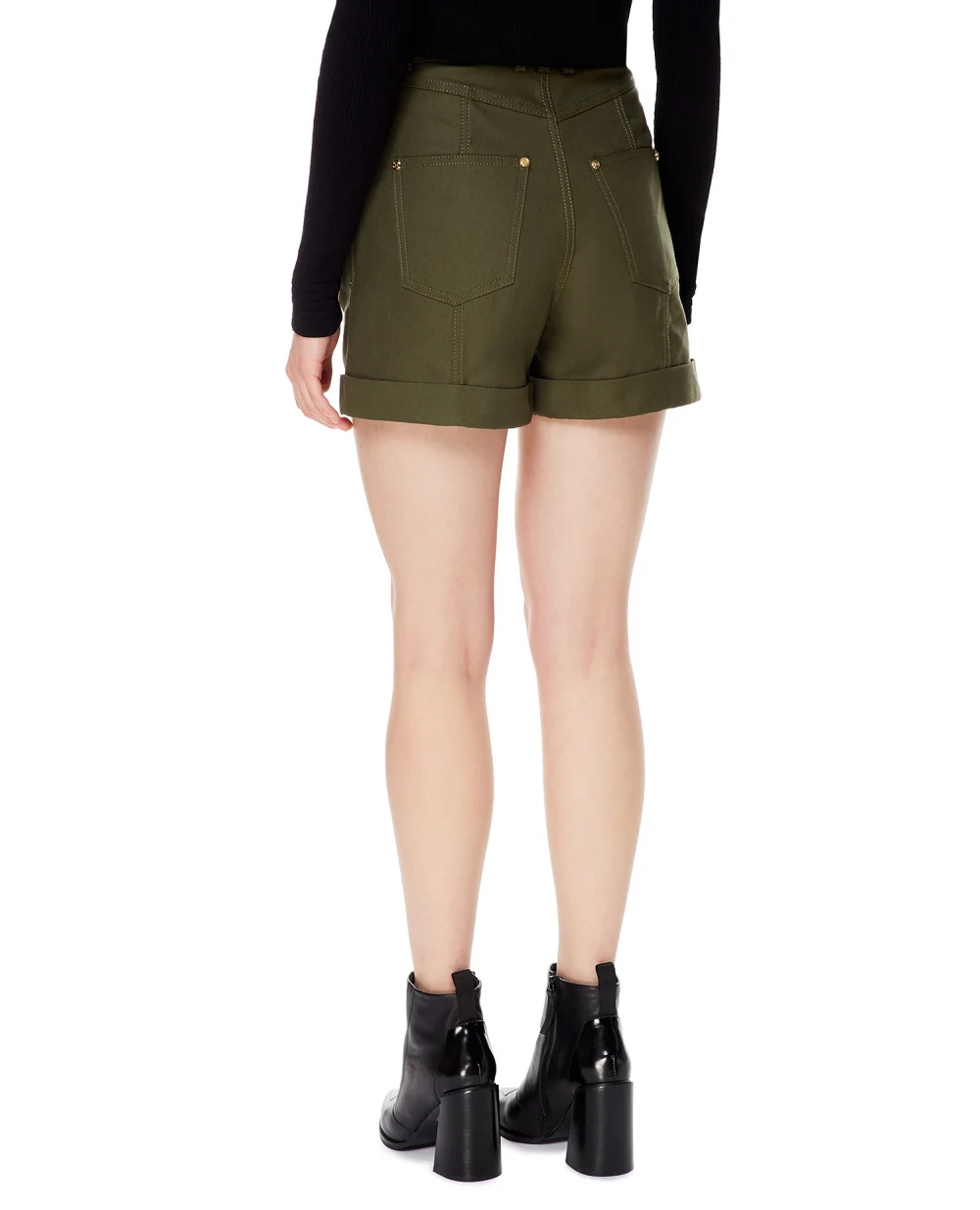 Шорты Balmain WF0MA040D152, зеленый цвет • Купить в интернет-магазине Kameron