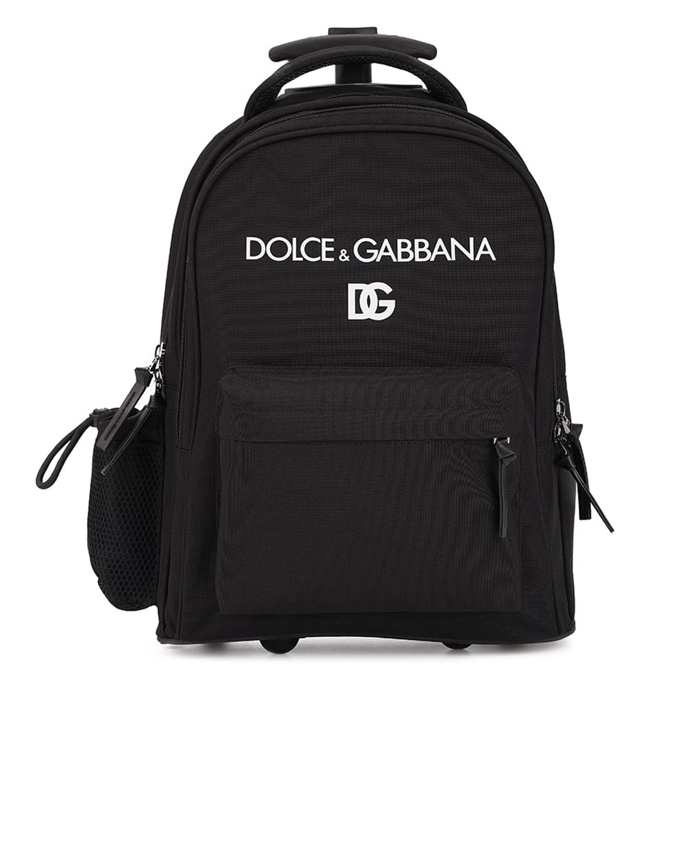 Детский рюкзак на колесах Dolce&Gabbana Kids EM0129-AK441, черный цвет • Купить в интернет-магазине Kameron