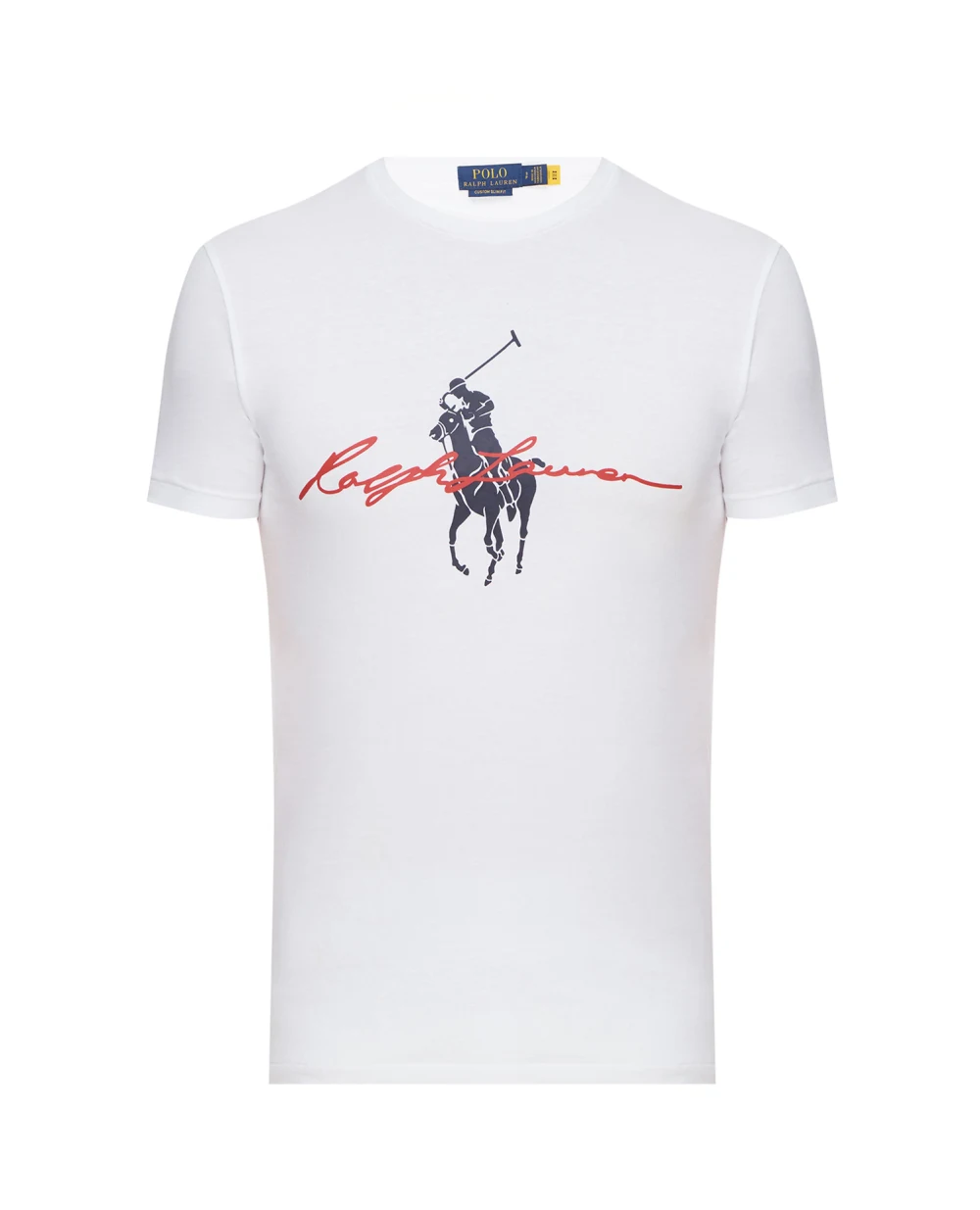 Футболка Polo Ralph Lauren 710839050001, белый цвет • Купить в интернет-магазине Kameron