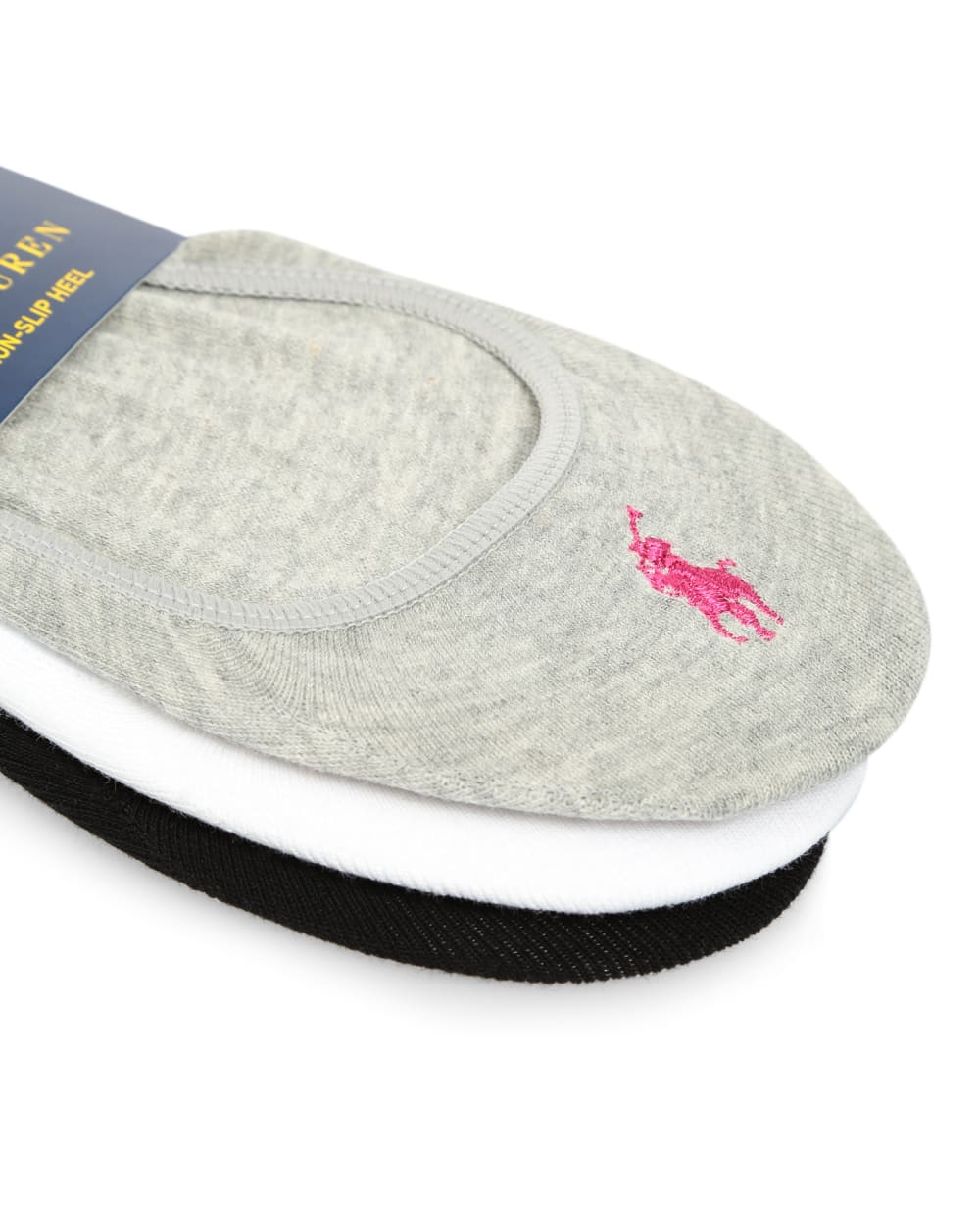 Следы (3 пары) Polo Ralph Lauren 455711304001, серый цвет • Купить в интернет-магазине Kameron