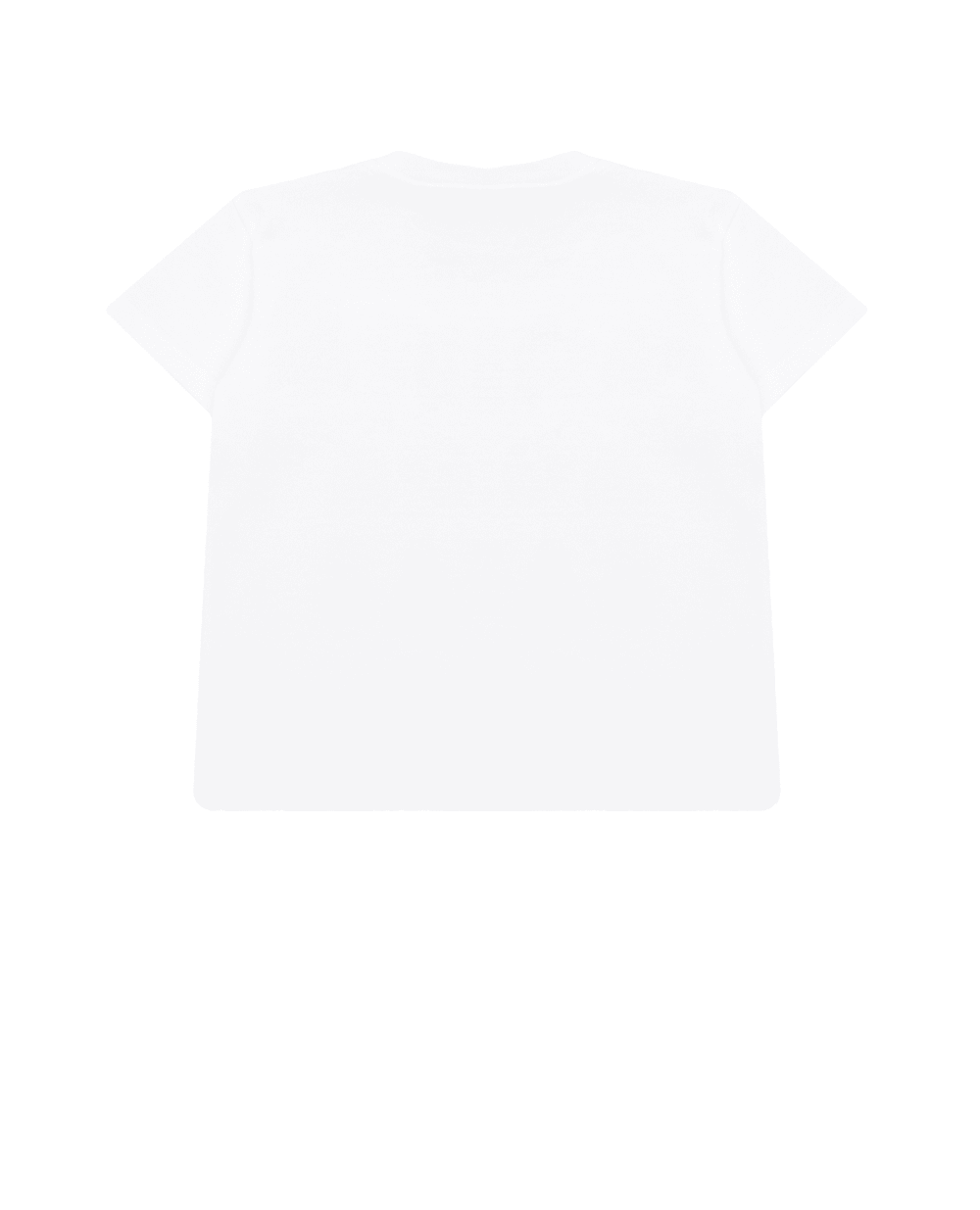 Детская футболка Dolce&Gabbana Kids L2JTFF-G7YPJ, белый цвет • Купить в интернет-магазине Kameron
